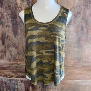 Lucky Brand Camo print tank